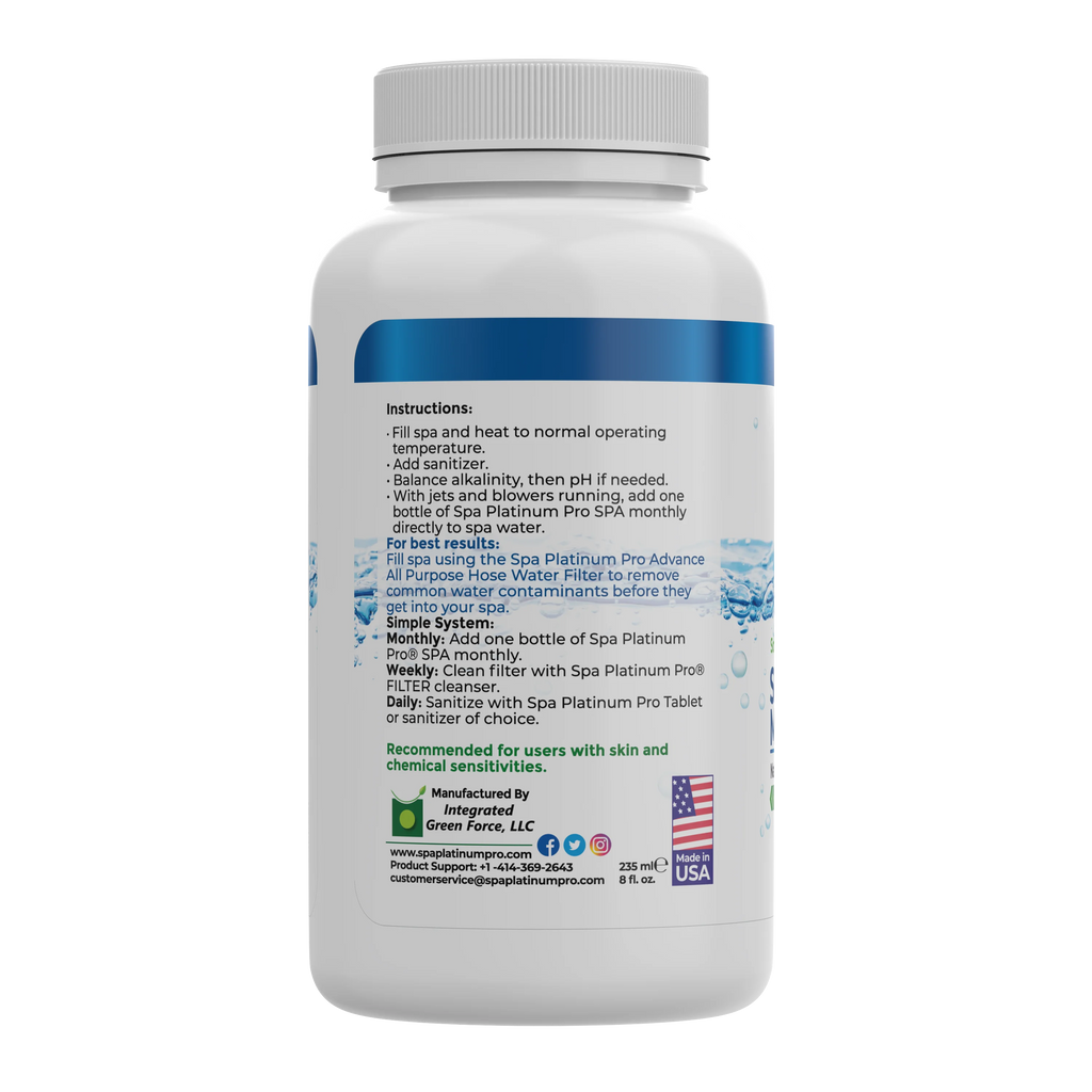 Six Months Supply Hot Tub Water Treatment H228