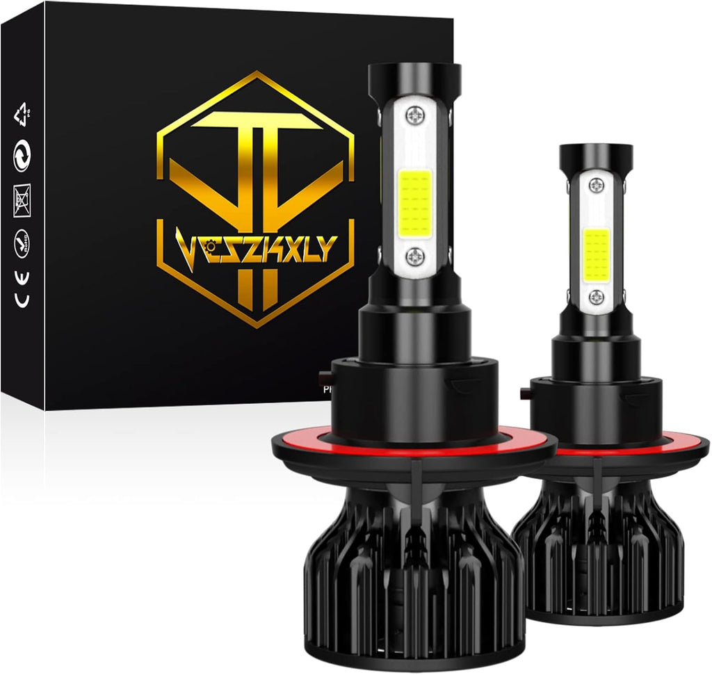 LED Headlight Bulbs Pack of 6 6500K T632405