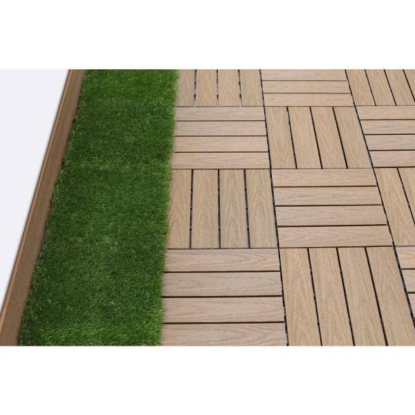 Faux Zoysia Grass Deck Tile (10 per CASE) I6786