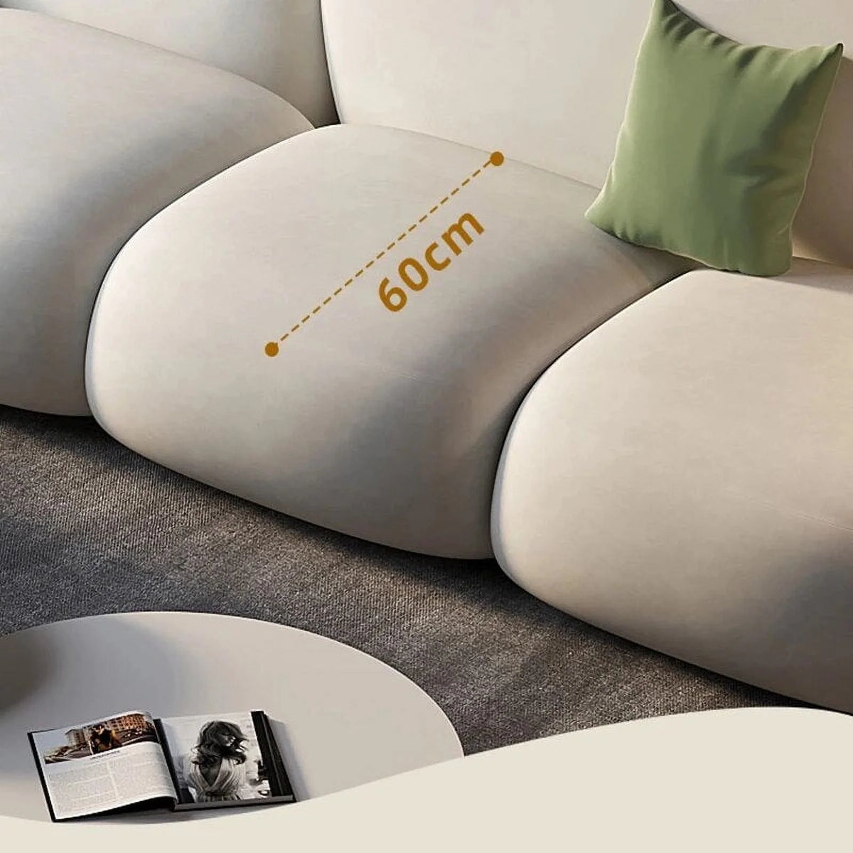 Accent Reclining Chair Mini Single Sofa W850