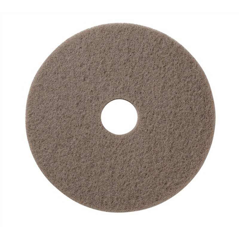 24x22 Tan Buffing Floor Pads (Pack of 5) I211478