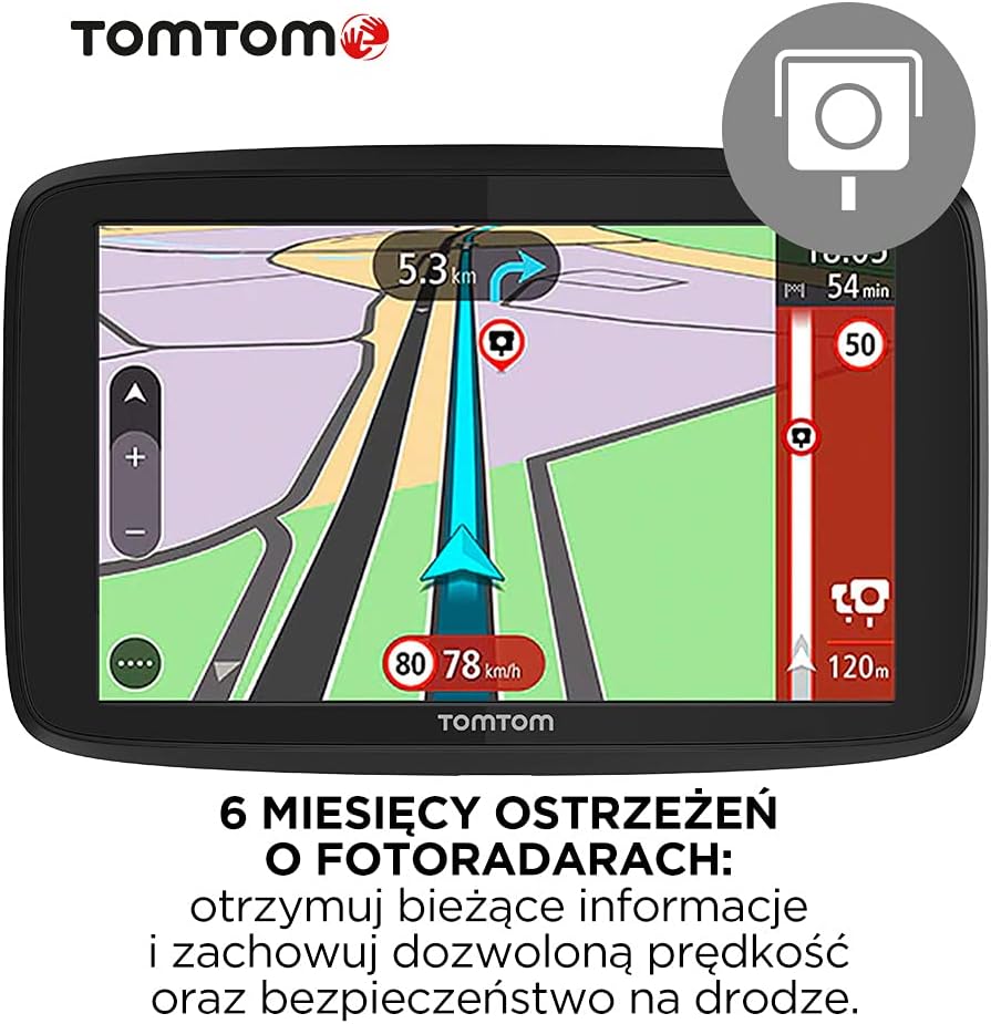 6 Inch Car Sat Nav with EU Maps P312025