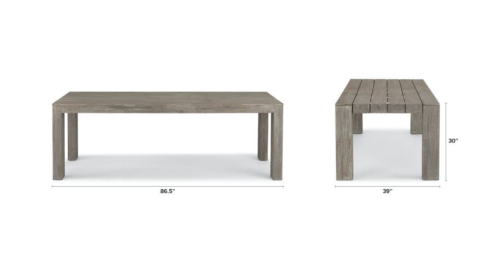 Solid Acacia Outdoor Dining Table E50109