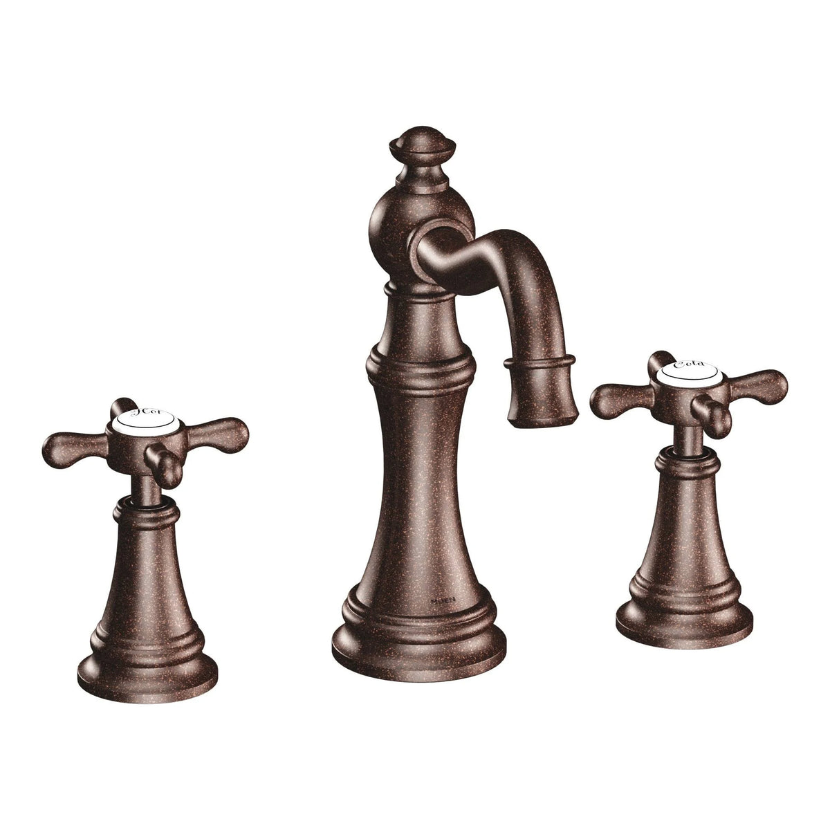 Oil Rubbed Bronze Two-Handle Bathroom Faucet A86602