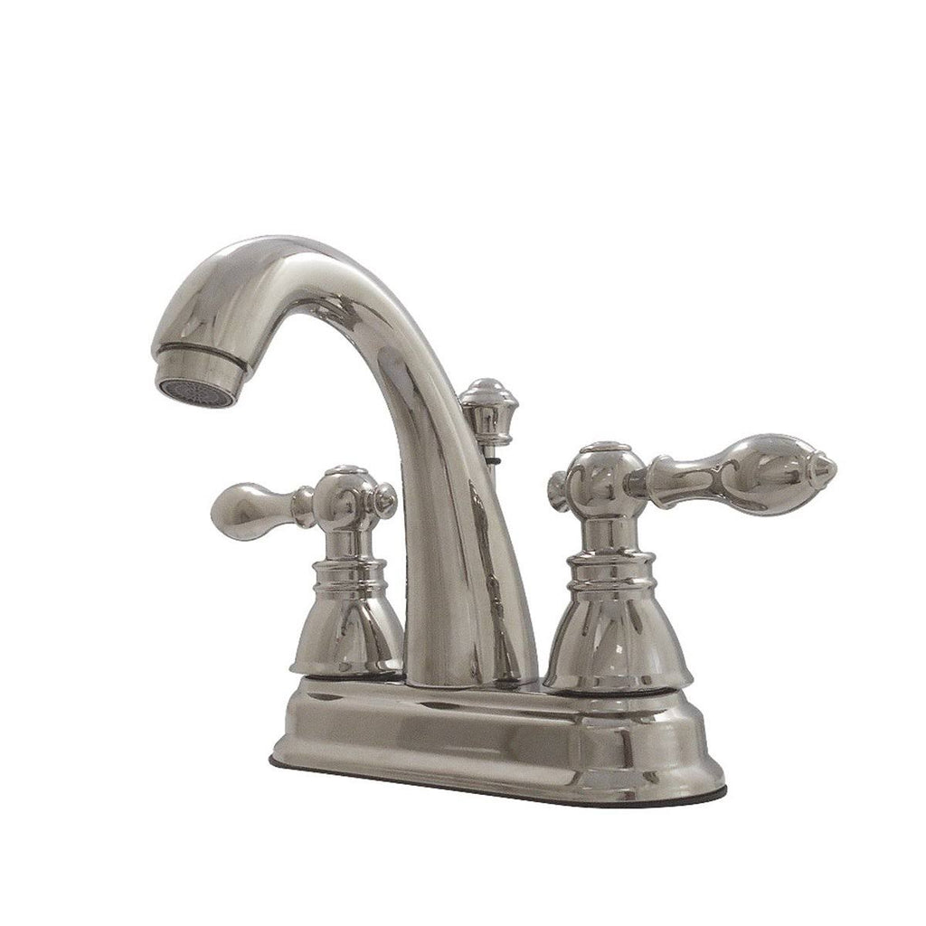 Satin Nickel Two-Handle Centerset Lavatory Faucet V4339