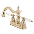 Polished Brass Centerset Lavatory Faucet with Retail Pop-Up T710889