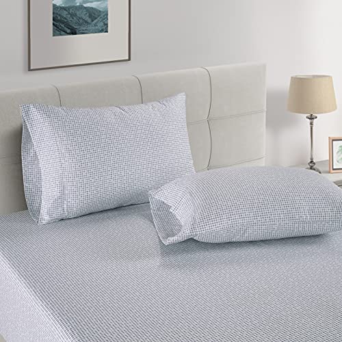 Queen Fitted Sheet, 100% Organic Cotton, 3 Pc Set, Percale Weave M558190