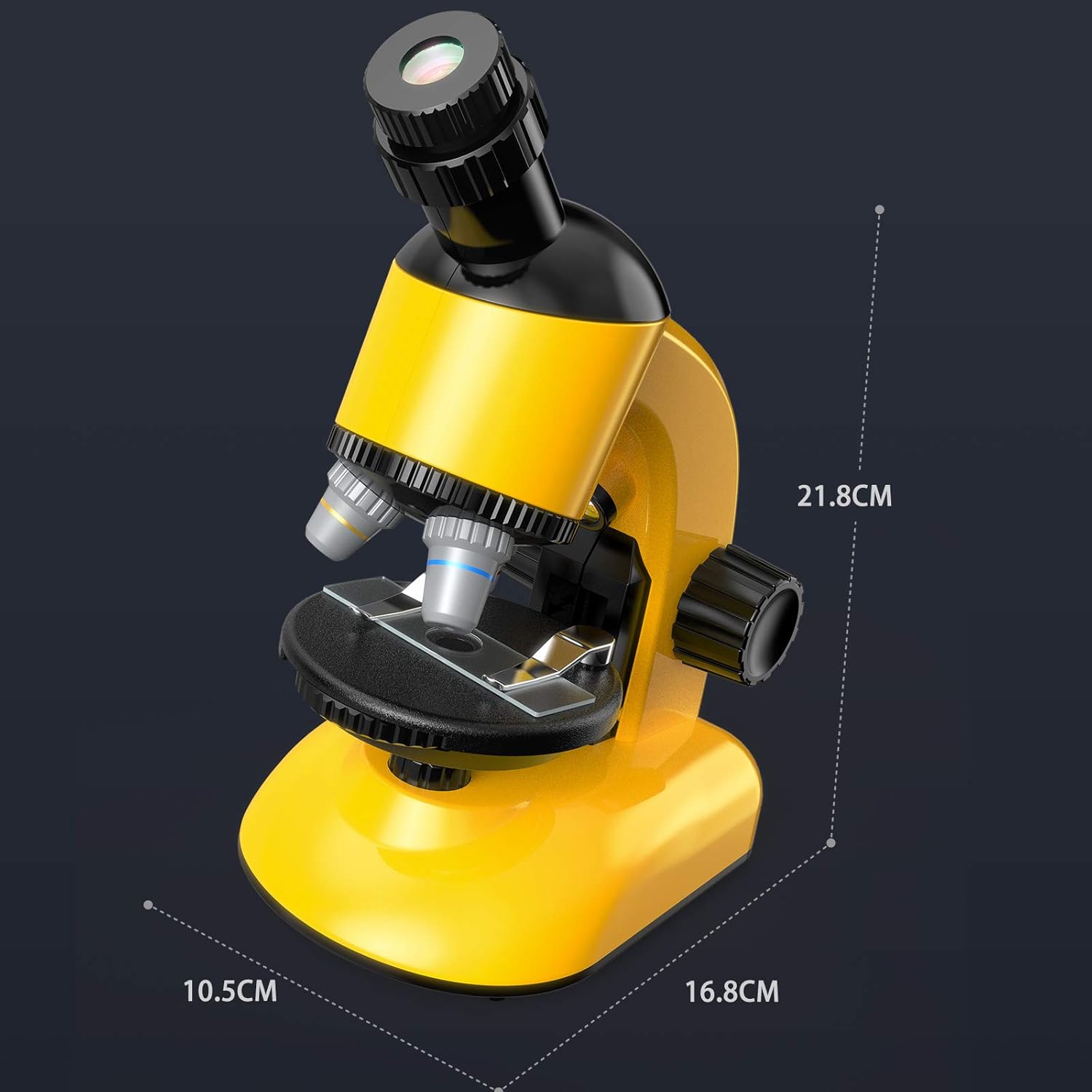 40X-1200X LED Microscope Kit with Slides X8210