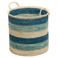 Round Sisal Storage Basket with Handles B3862