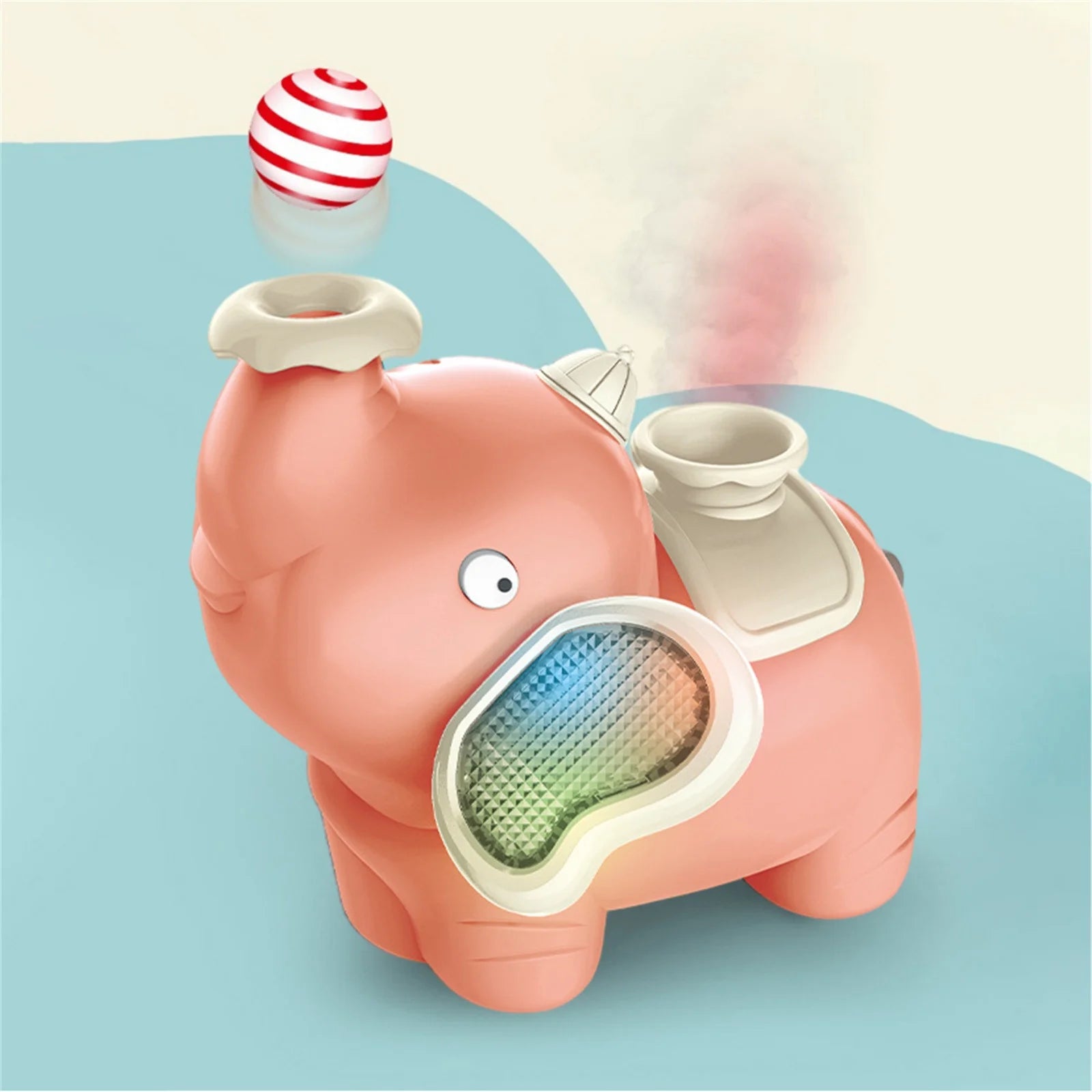 Red Electric Blowing Ball Toy Y12283