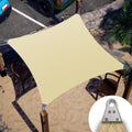 Beige Square Sun Shade Sail Canopy P639139