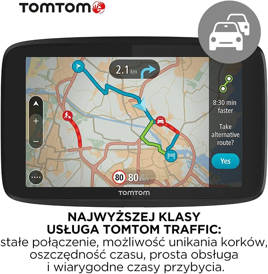 6 Inch Car Sat Nav with EU Maps P312025