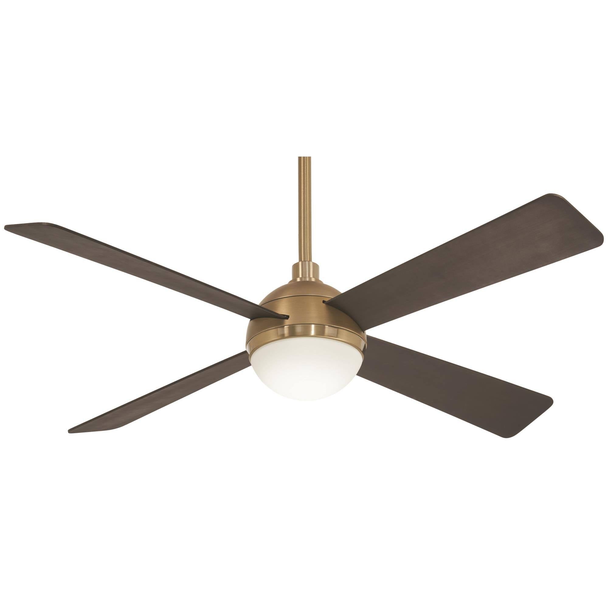 54 inch Soft Brass Ceiling Fan C61033