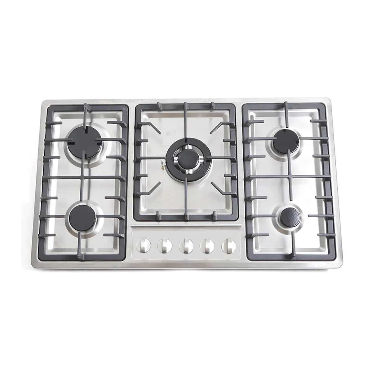 Stainless Steel 5 Burner Gas Cooktop D5744