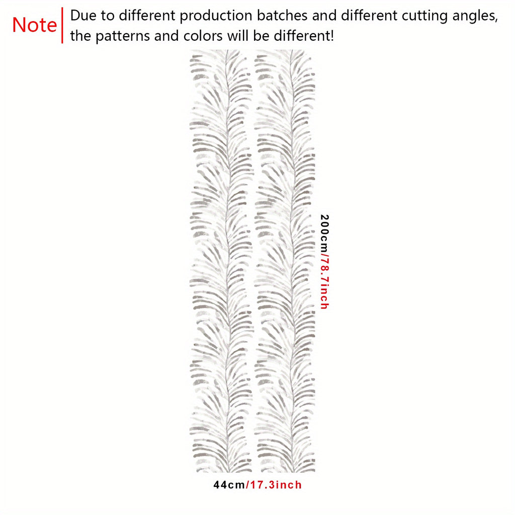 Modern Leaves Branch Peel And Stick Wallpaper H465