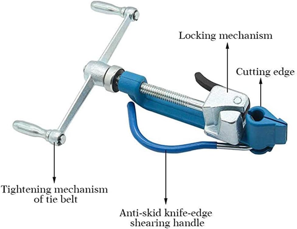 Steel Strap Tightener Strapping Kit Manual Binding Tensioning Tool D210665