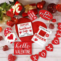 Red Tiered Tray Decor Set G91330