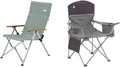 Outdoor Furniture Set with Chair, Table, Cot, Bench, 4-Can Cooler Camping Chair U842