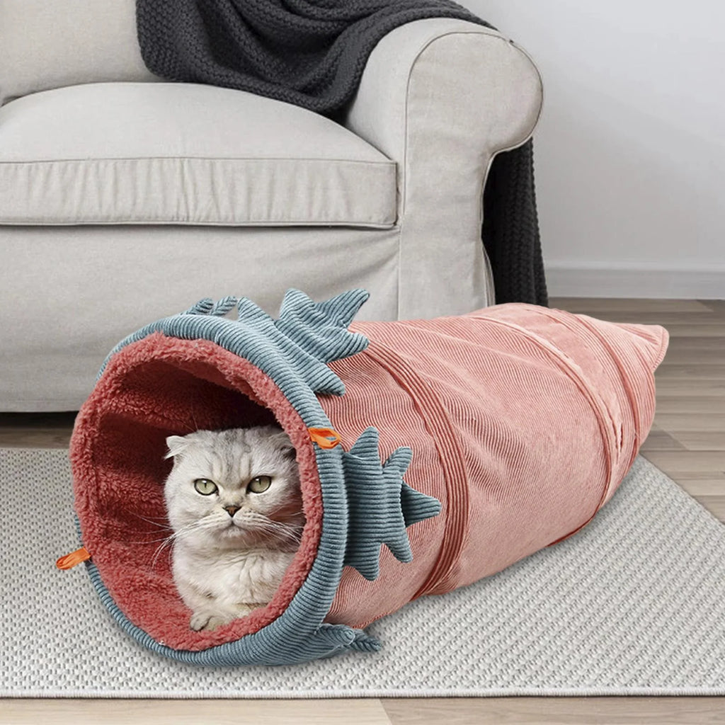 Carrot Hamster Tunnel Tube Toy P70740