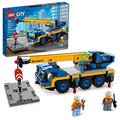 Mobile Crane Truck Toy Building Set with 2 Minifigures X50384