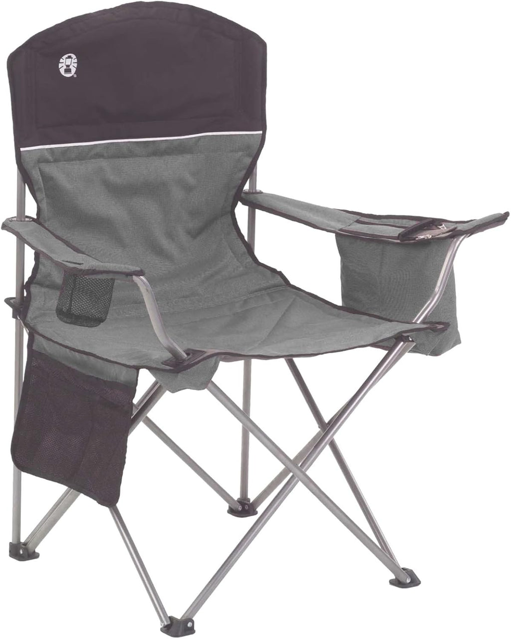 Outdoor Furniture Set with Chair, Table, Cot, Bench, 4-Can Cooler Camping Chair U842
