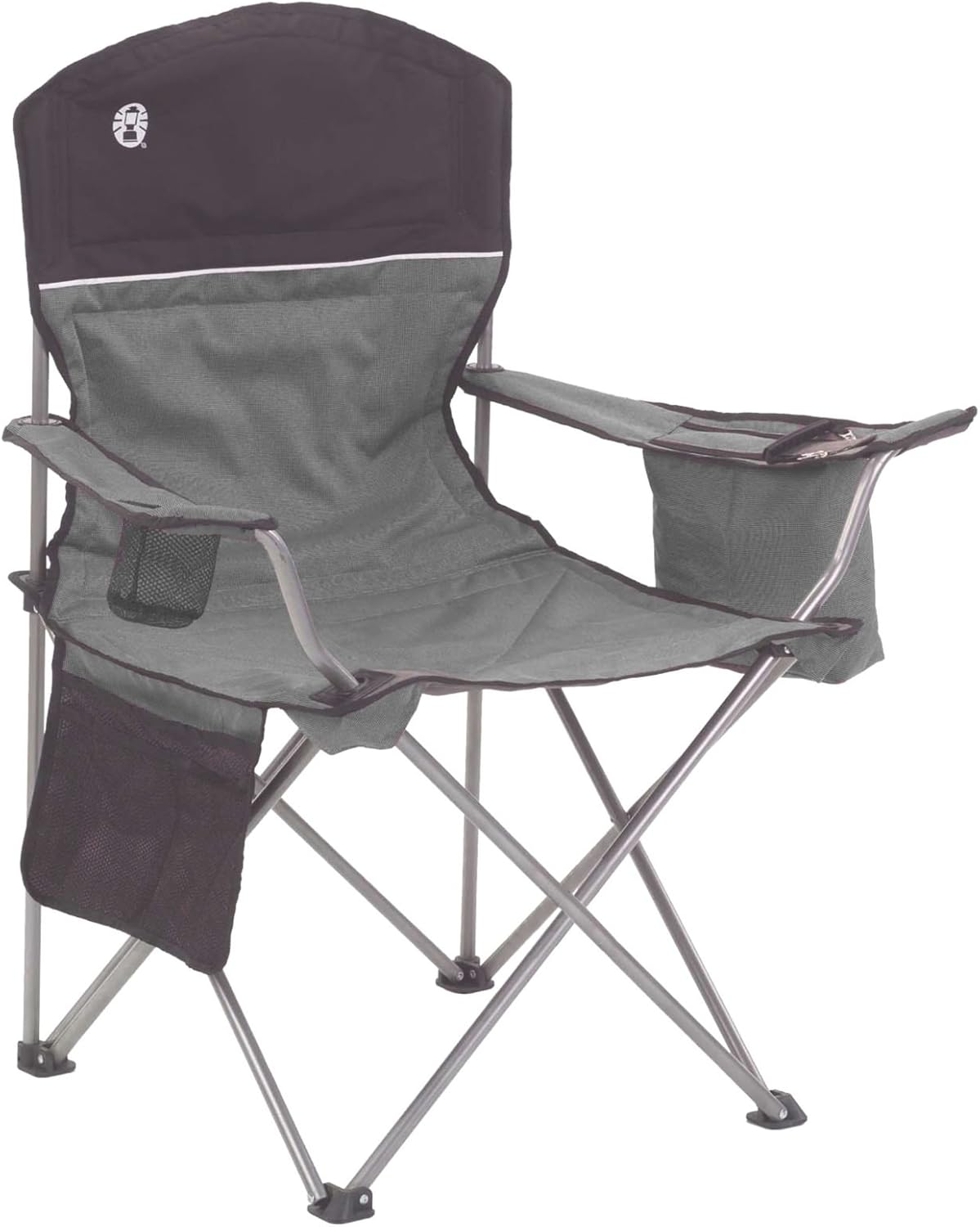 Outdoor Furniture Set with Chair, Table, Cot, Bench, 4-Can Cooler Camping Chair U842