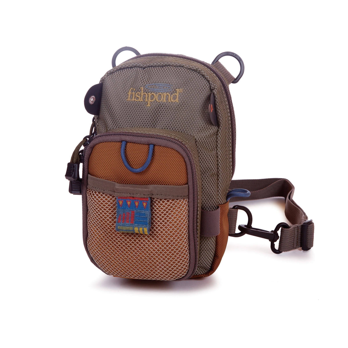 Sand Saddle Brown Vertical Chest Pack N8027