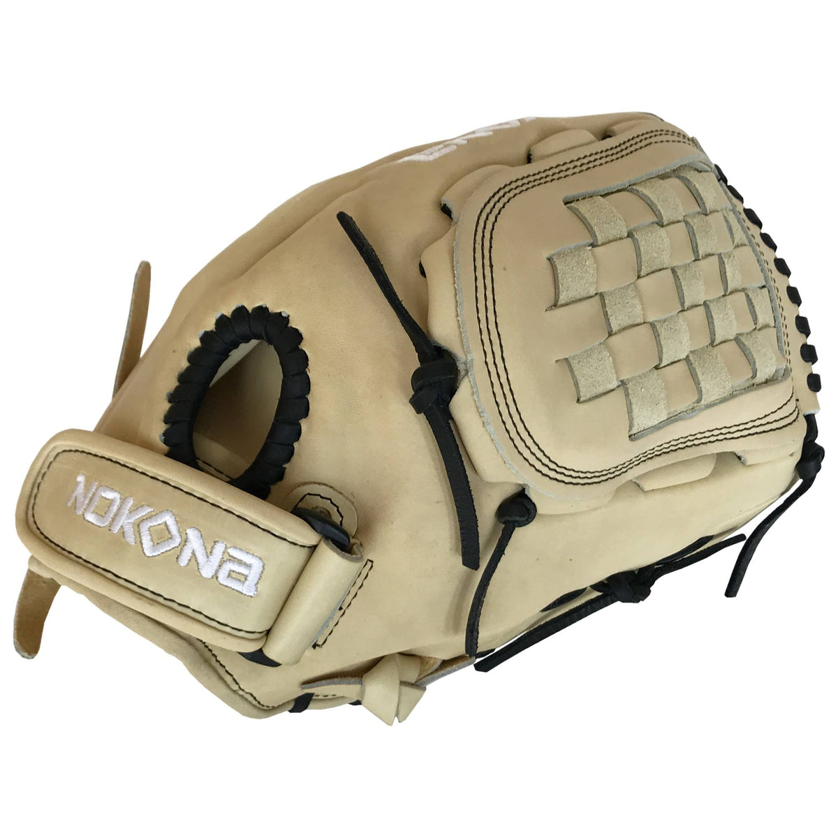 Black Lacing Fastpitch Softball Glove B27542