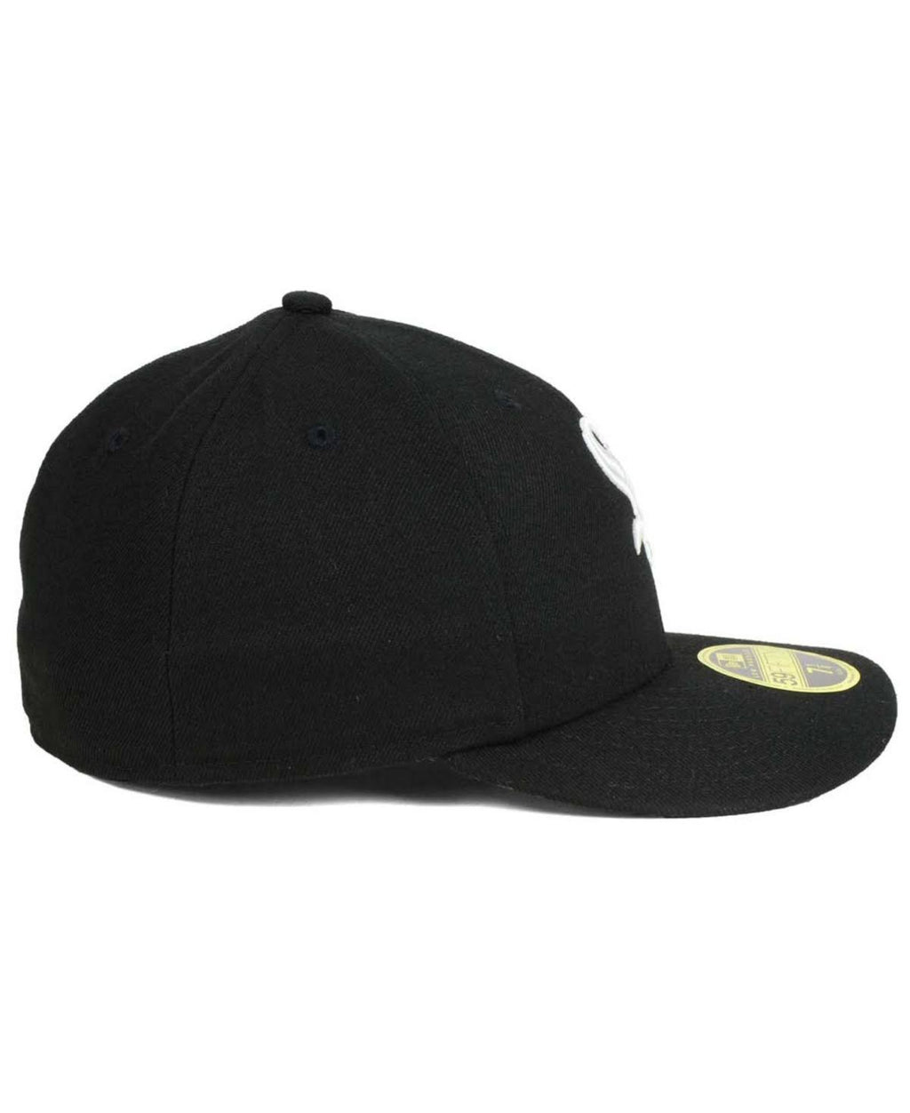 Black Authentic Collection Low Profile Fitted Hat D29639