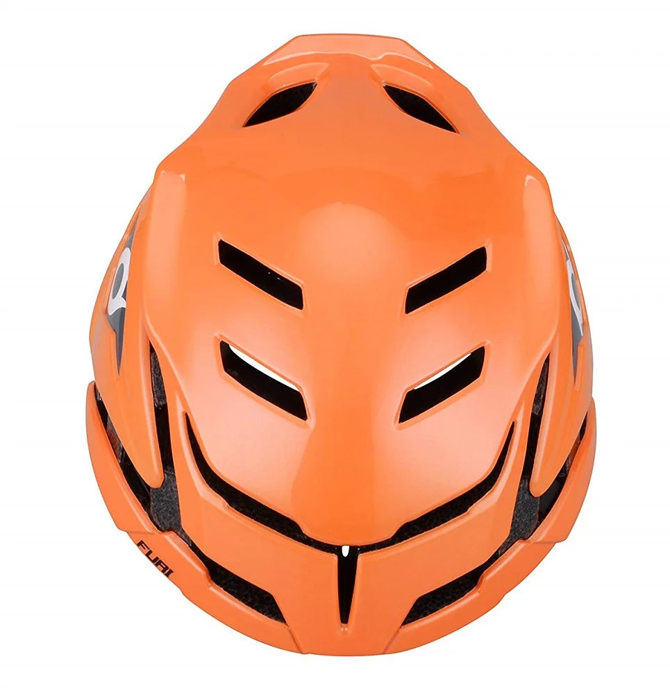 Orange S/M Aerodynamic Bicycle Helmet E81584