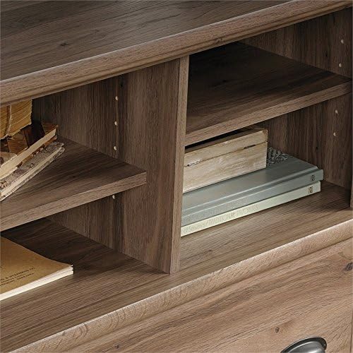 1 Drawer Lateral File Storage Cabinet with Key Lock in Salt Oak M707