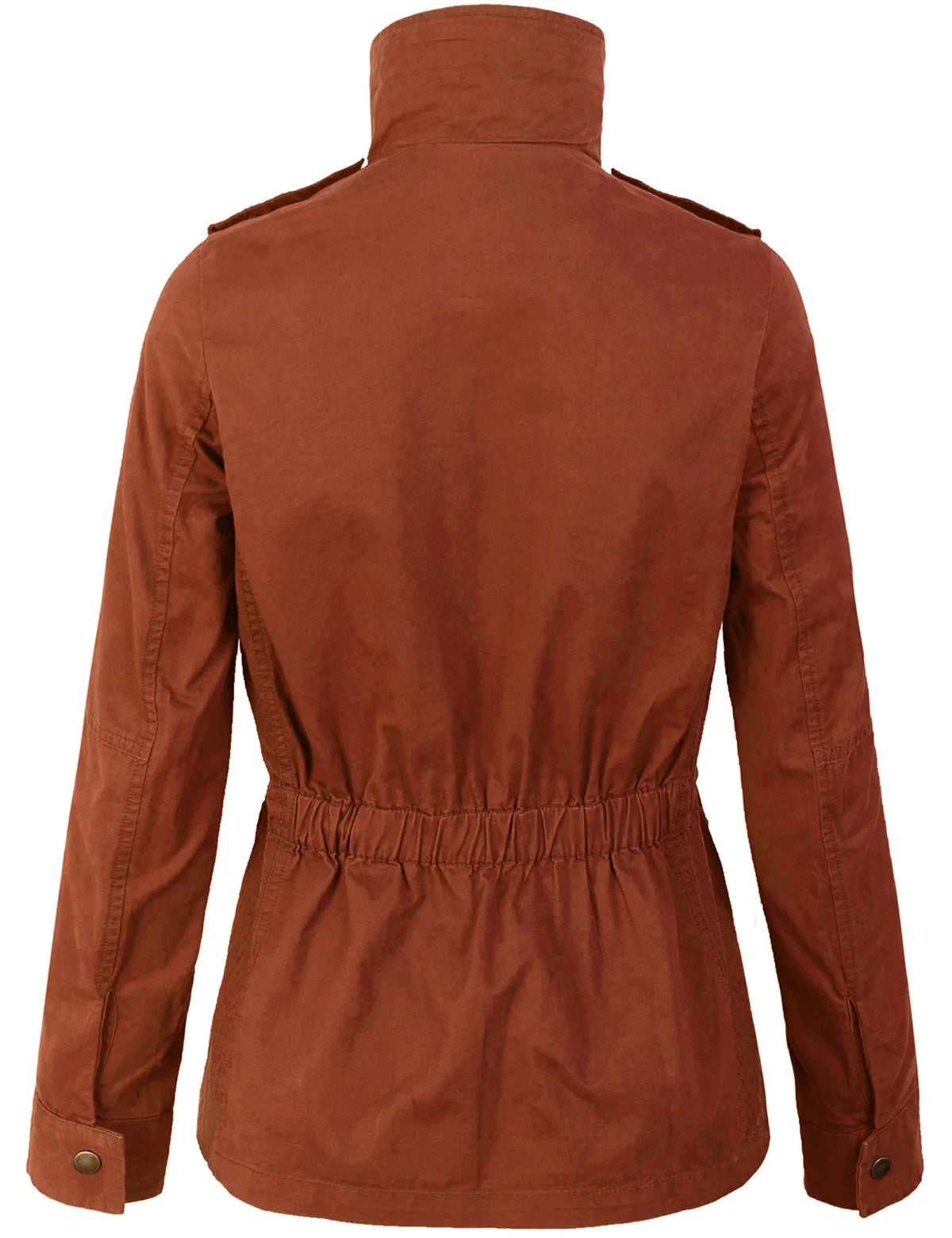 Long Sleeve Single-Breasted Mid-Length Coat R375000