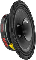 8 Inches Shallow Hybrid Mid-Range Car Audio Loudspeaker, 400W Max, 200W RMS, 4 Ohms, Pack of 2 Q76815