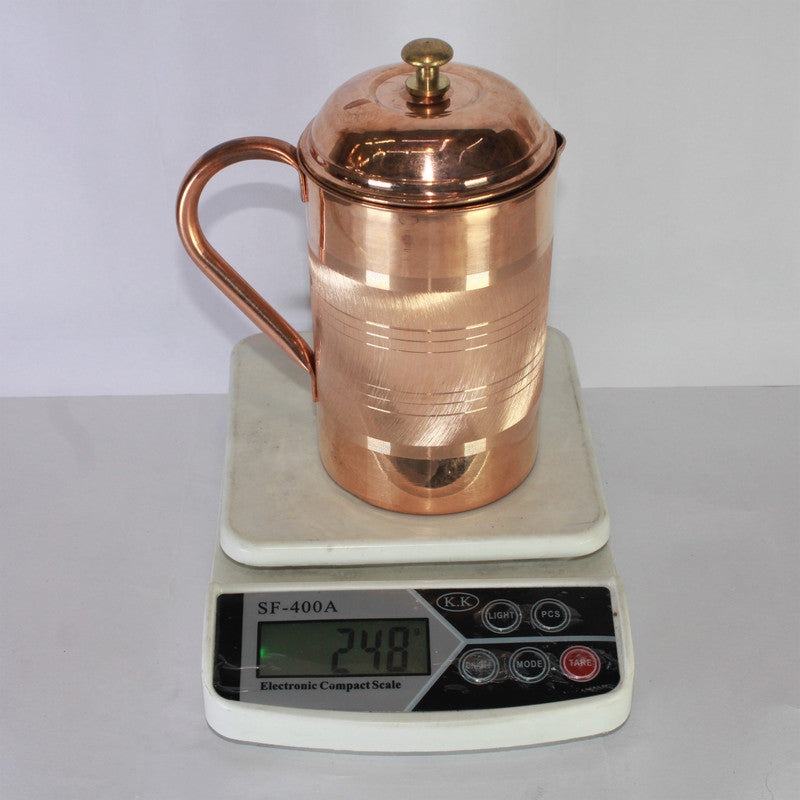 Pure Copper Jug 248g Pack of 6 O8060