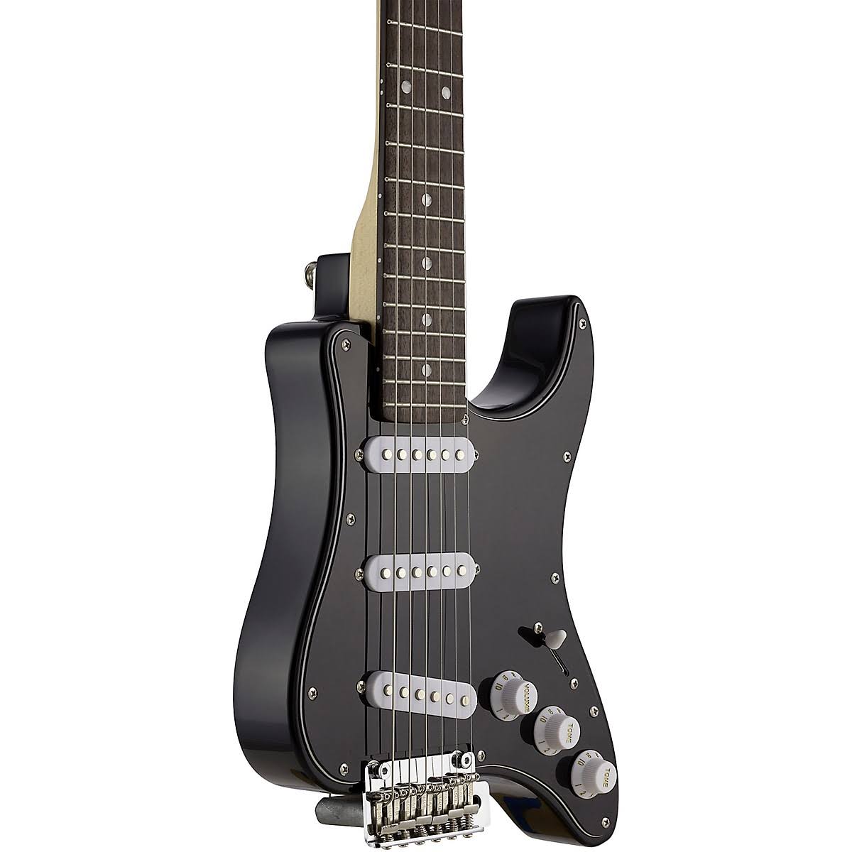 Gloss Black Travel Electric Guitar J354