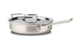 Brushed Stainless Steel Saute Pan with Lid – 3qt W766102