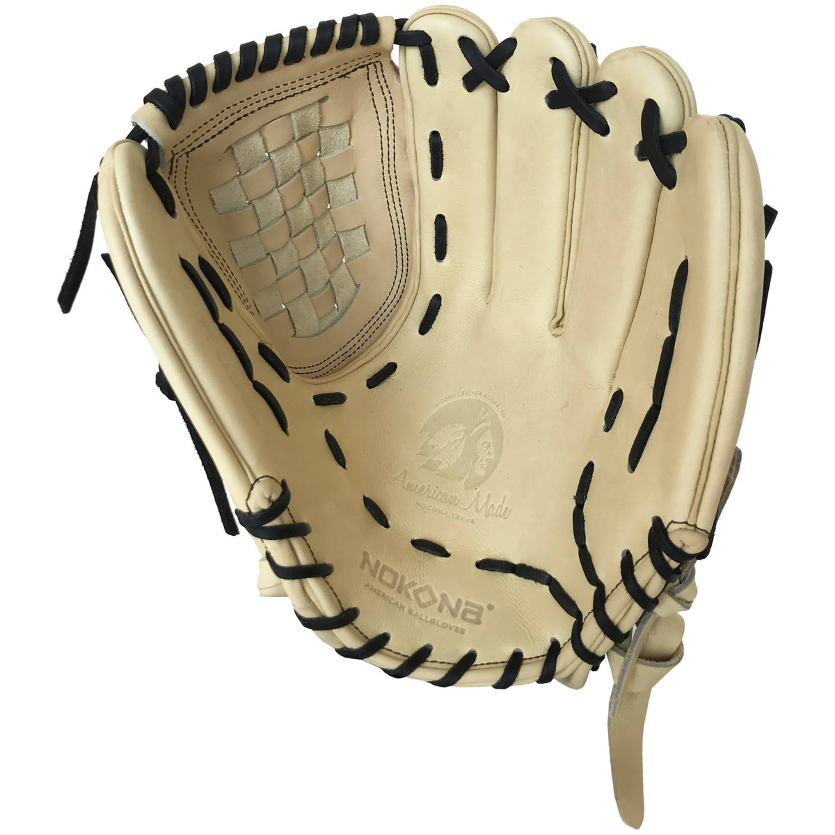 Black Lacing Fastpitch Softball Glove B27542