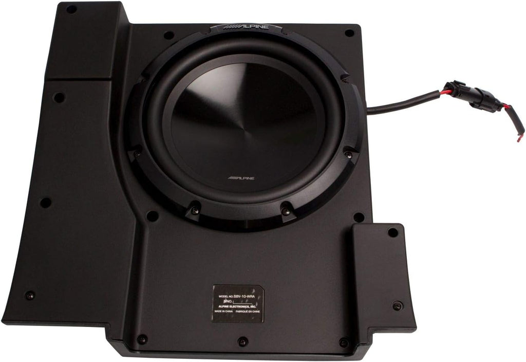 10-Inch Subwoofer with Amplifier, Wire kit and bass knob X164716