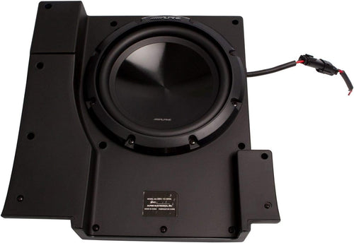 10-Inch Subwoofer with Amplifier, Wire kit and bass knob X164716