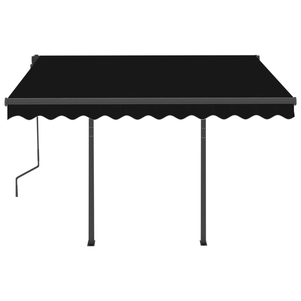 Manual Shelter Sun Shade Patio Canopy 118.1 X 98.4 Inches Y8775