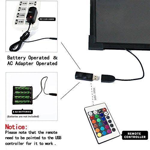 LED Message Writing Board with 8 Colors Markers R569323