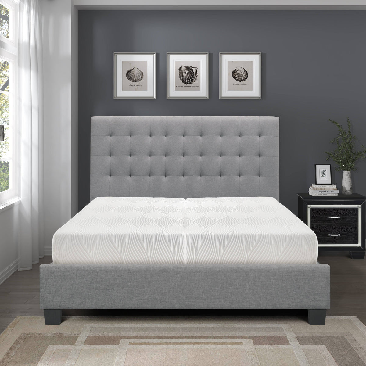 Twin Gel-Infused Memory Foam Mattress X4760