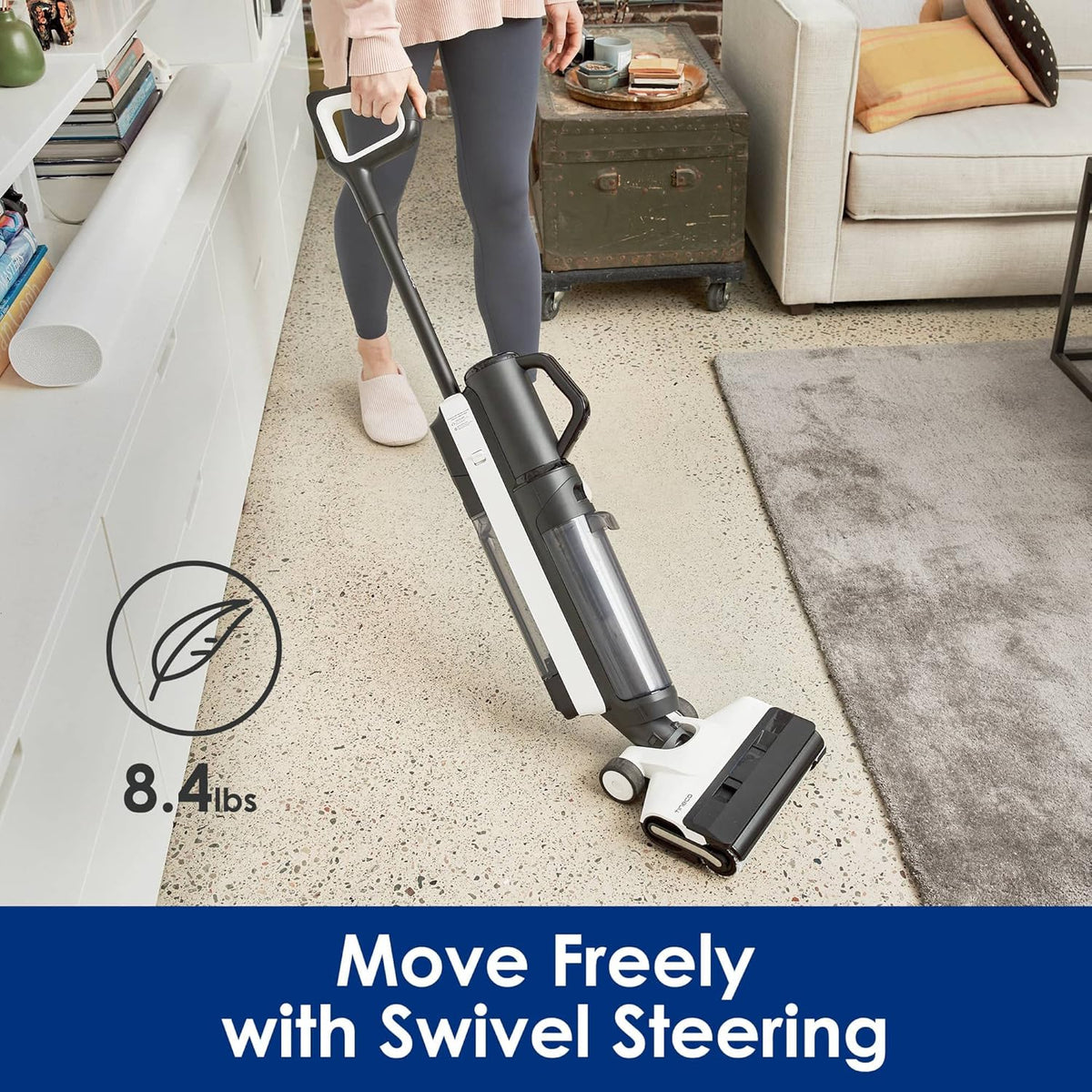 Cordless 2-in-1 Wet Dry Vacuum Cleaner and Handheld Mop P787