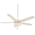 Bone White LED Ceiling Fan U68076