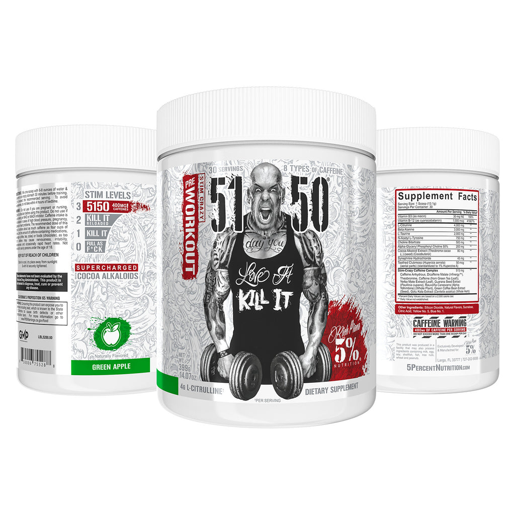 30 Srvgs High Stim Pre-Workout Powder (Blue Ice) B425