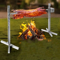 53" Electric Rotisserie Grill with Adjustable Height Stainless Steel U965