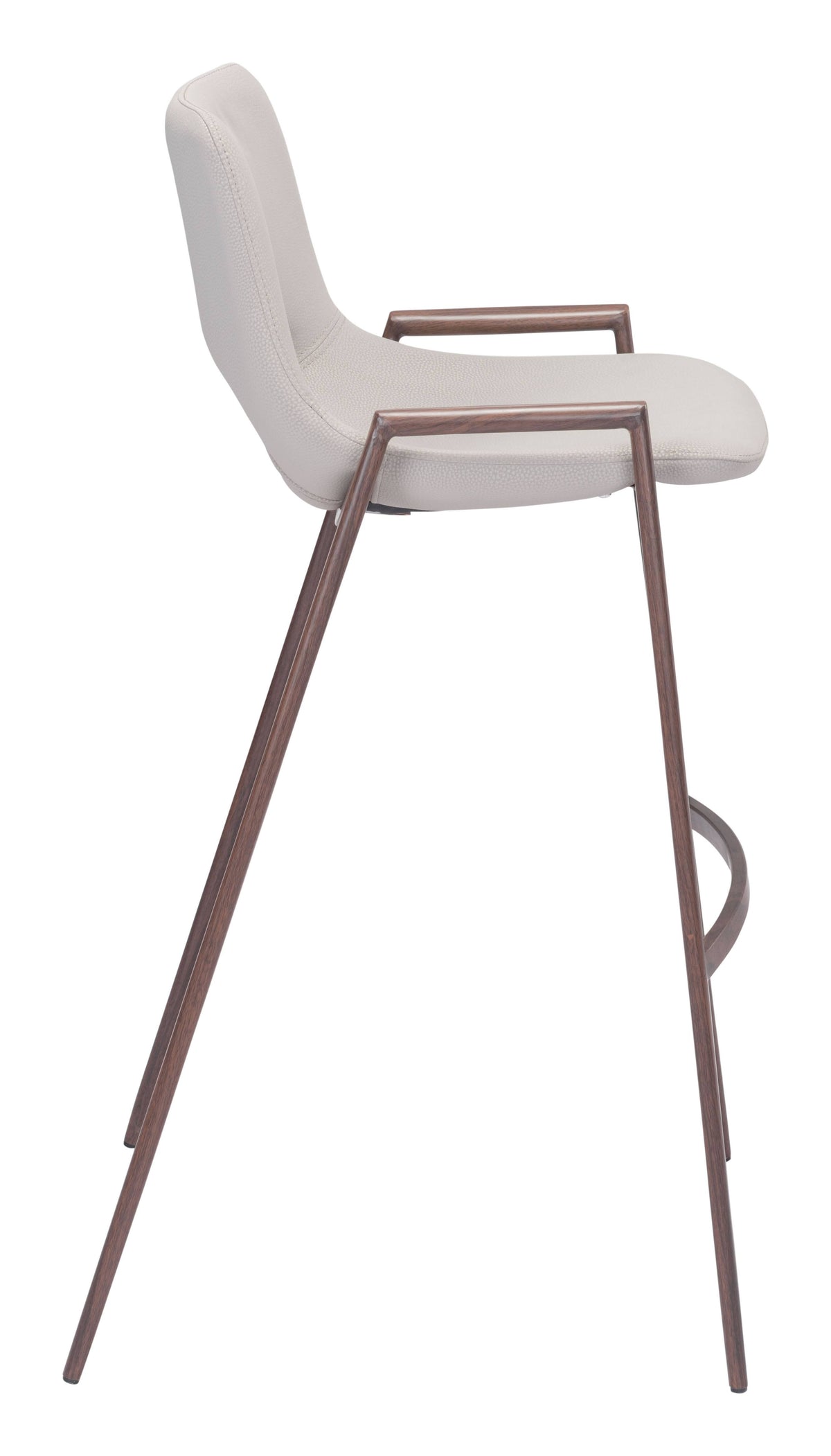 Beige Bar Chair, Set of 2 Y220209