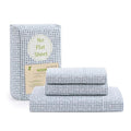 Queen Fitted Sheet, 100% Organic Cotton, 3 Pc Set, Percale Weave M558190