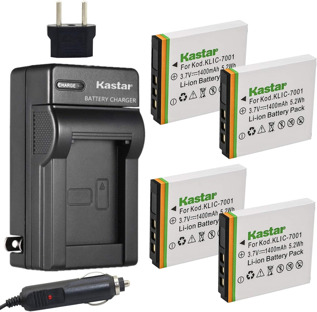 4-Pack Battery and Charger Kit A3799