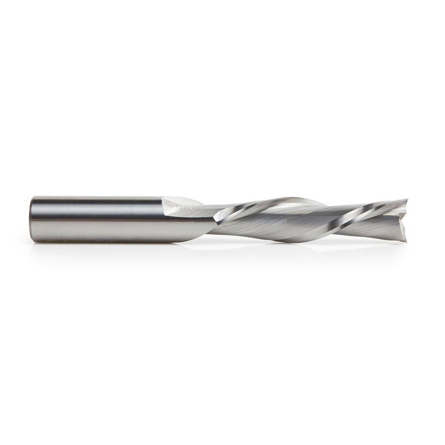 Solid Carbide Spiral Plunge 1/2 Dia x 2 x 1/2 Shank Down-Cut V4117